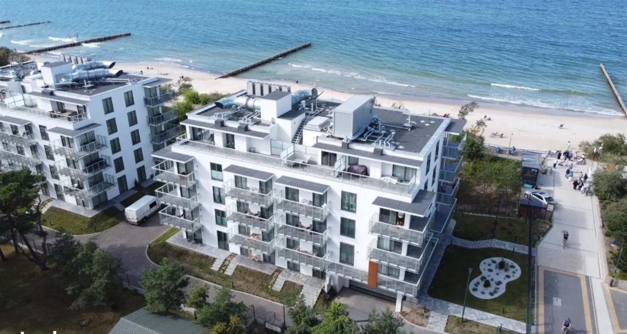 Jantaris B1 - Apartament 20M Od Plazy Mielno  Exteriér fotografie